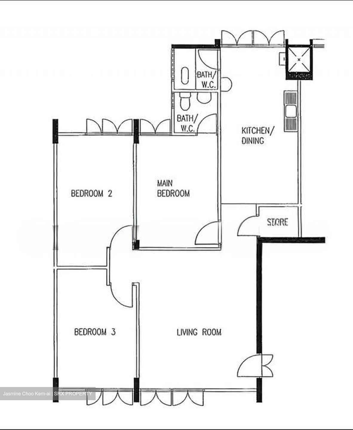 Blk 177 KEBUN BARU LINK 2 (Ang Mo Kio), HDB 4 Rooms #583955641